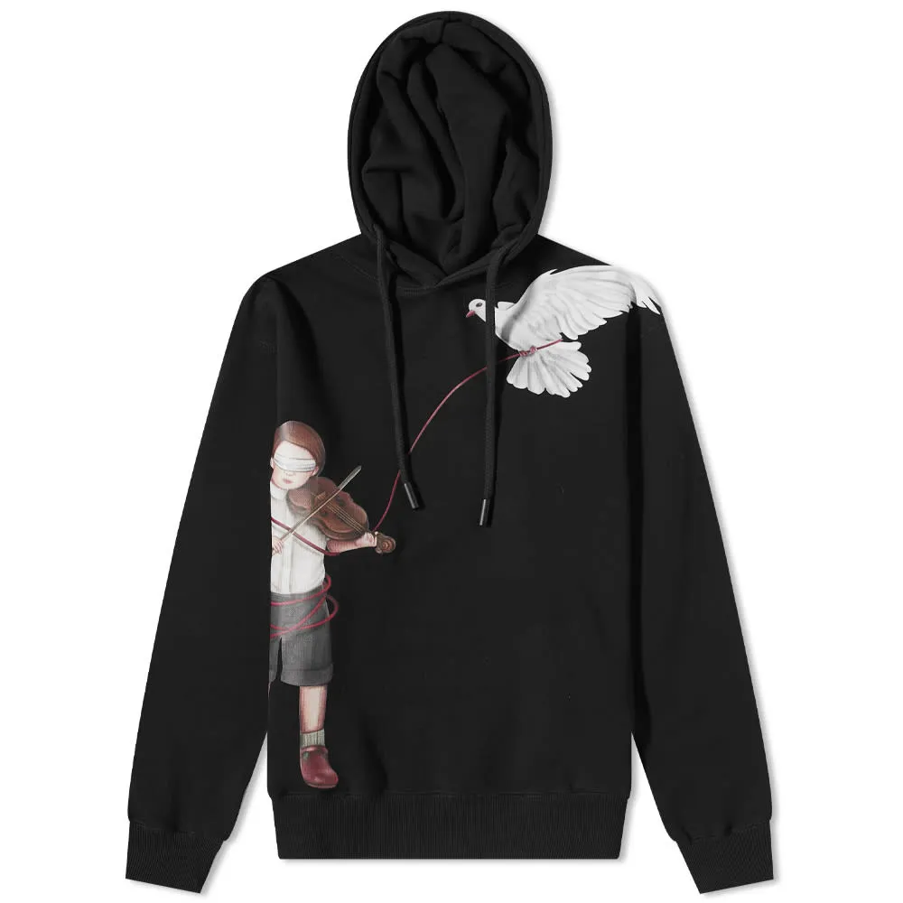 3.Paradis Kid Violin HoodieBlack