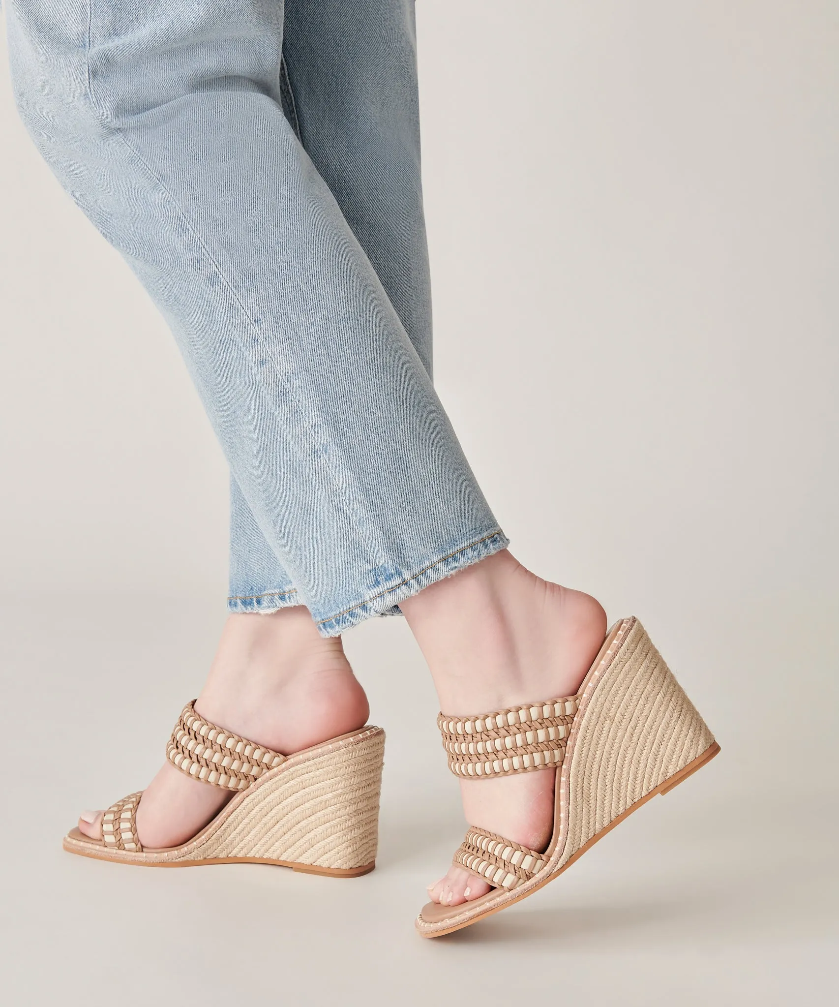 Ivory Multi Stella Abigal Wedges