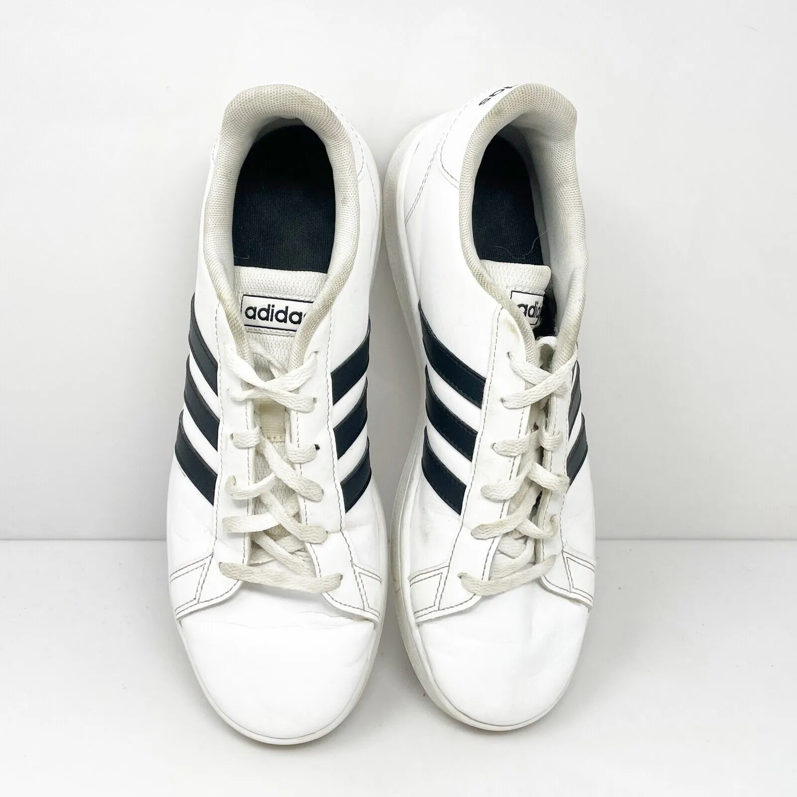 Adidas Boys Grand Court EF0103 White Casual Shoes Sneakers Size 7