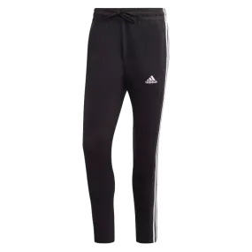 Adidas Essentials Single Jersey Tapered Open Hem 3-Stripes Joggers