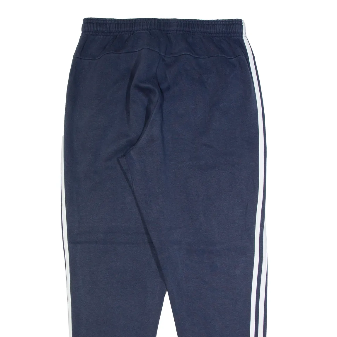 ADIDAS Mens Joggers Blue Tapered L W32 L30