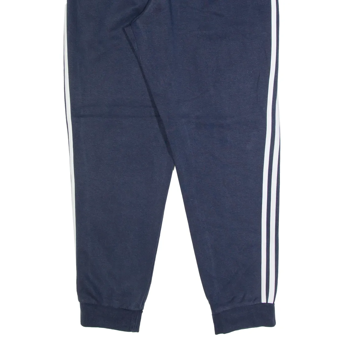 ADIDAS Mens Joggers Blue Tapered L W32 L30