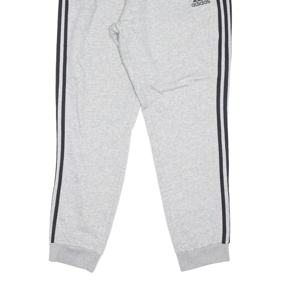 ADIDAS Mens Joggers Grey Tapered L W32 L30