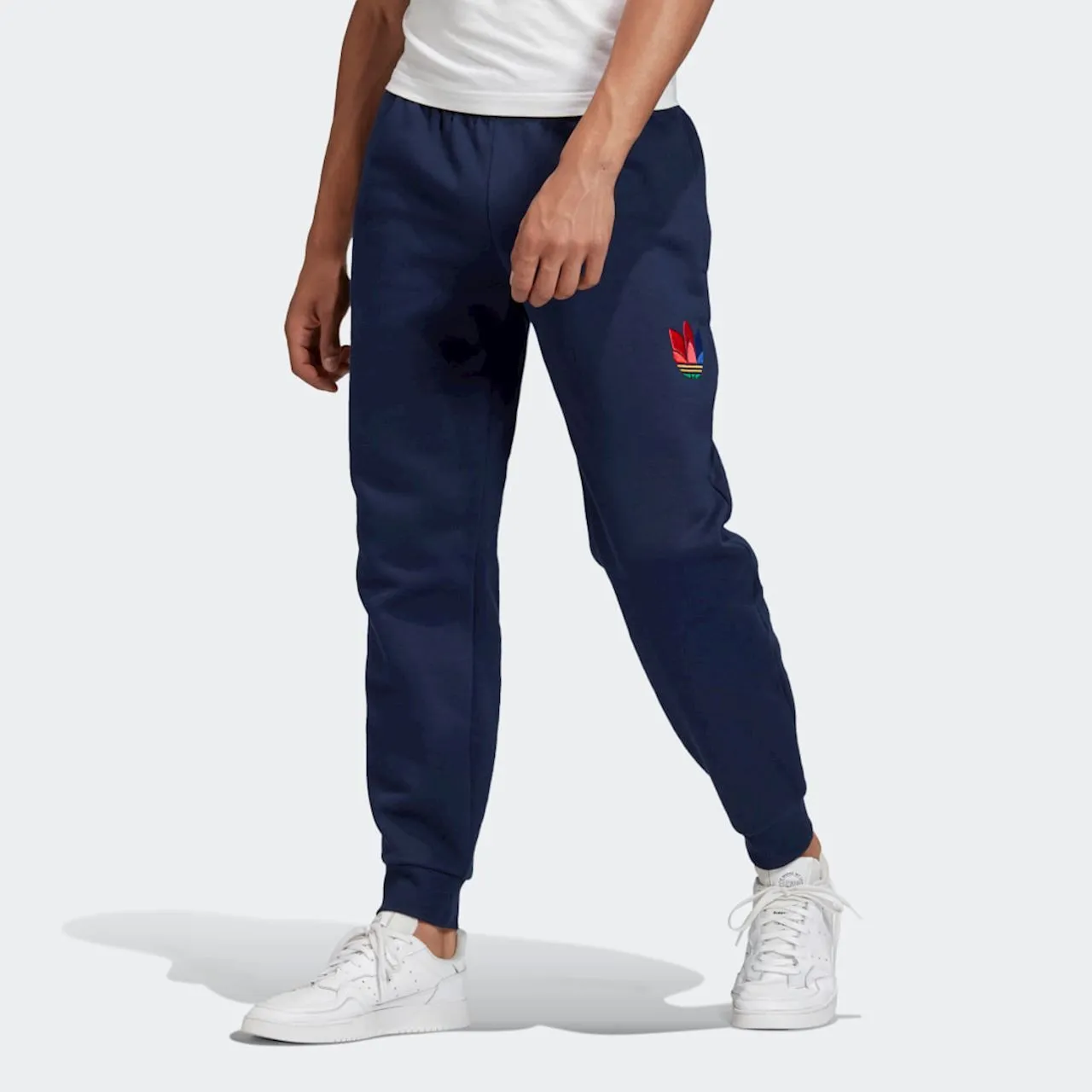 adidas Originals 3D Trefoil Graphic Sweat Joggers - Navy