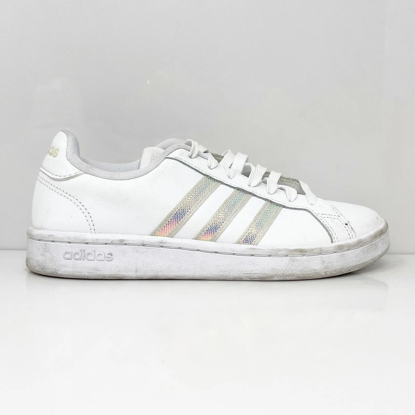 Adidas Womens Grand Court FW3734 White Casual Shoes Sneakers Size 6.5