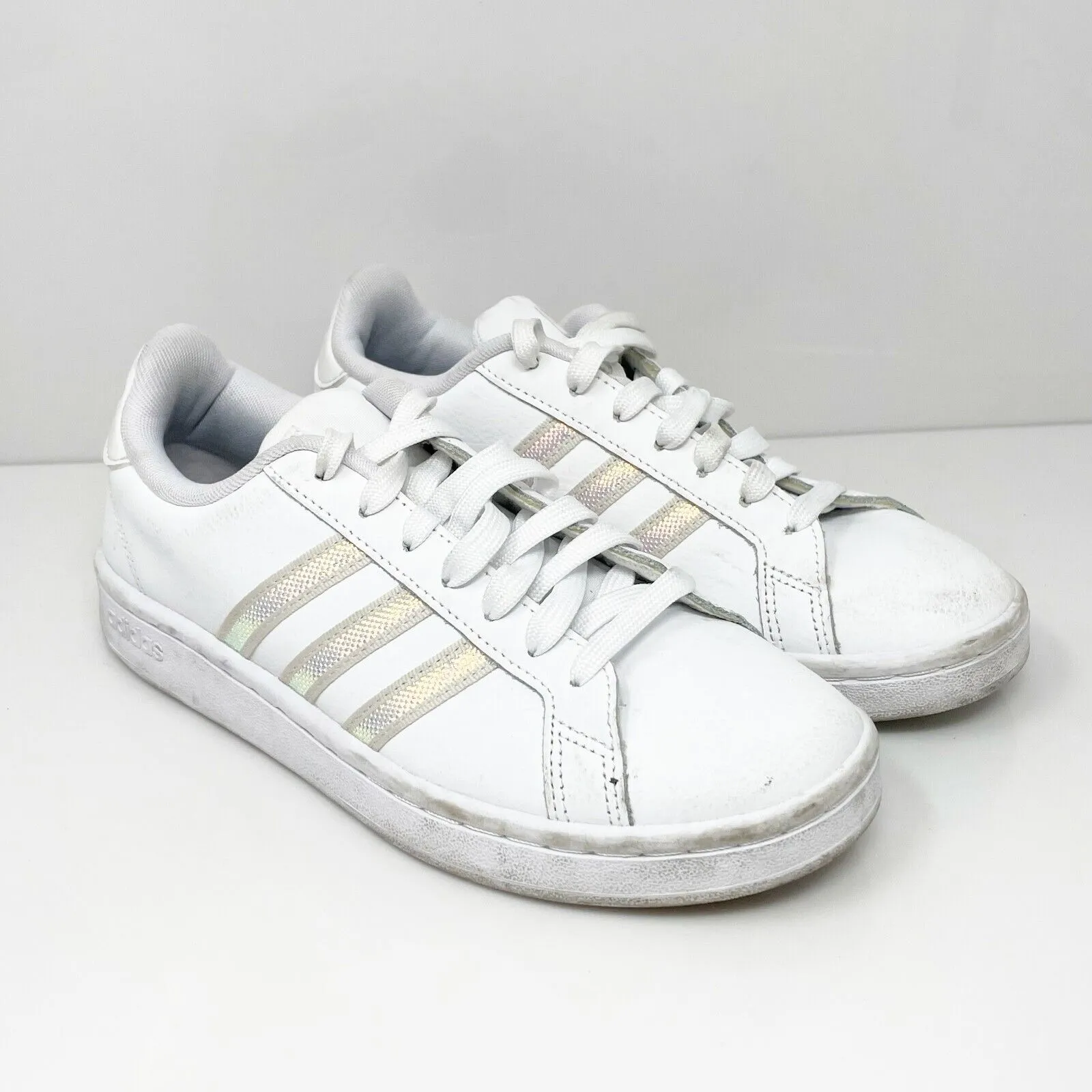 Adidas Womens Grand Court FW3734 White Casual Shoes Sneakers Size 6.5