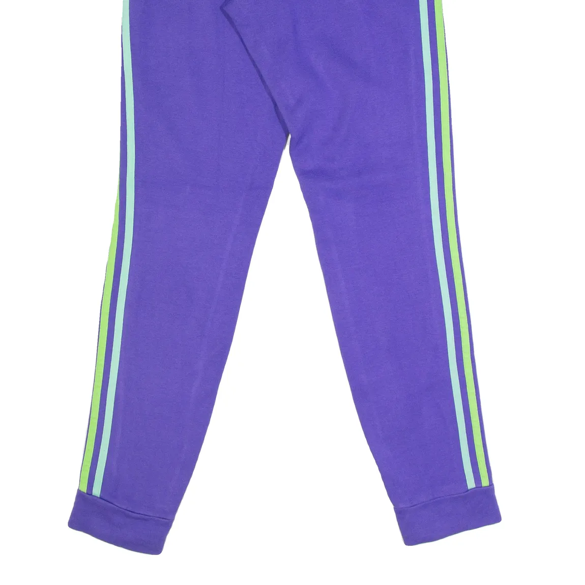 ADIDAS Womens Joggers Purple Tapered XXS W22 L30