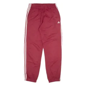 ADIDAS Womens Joggers Red Tapered M W34 L31