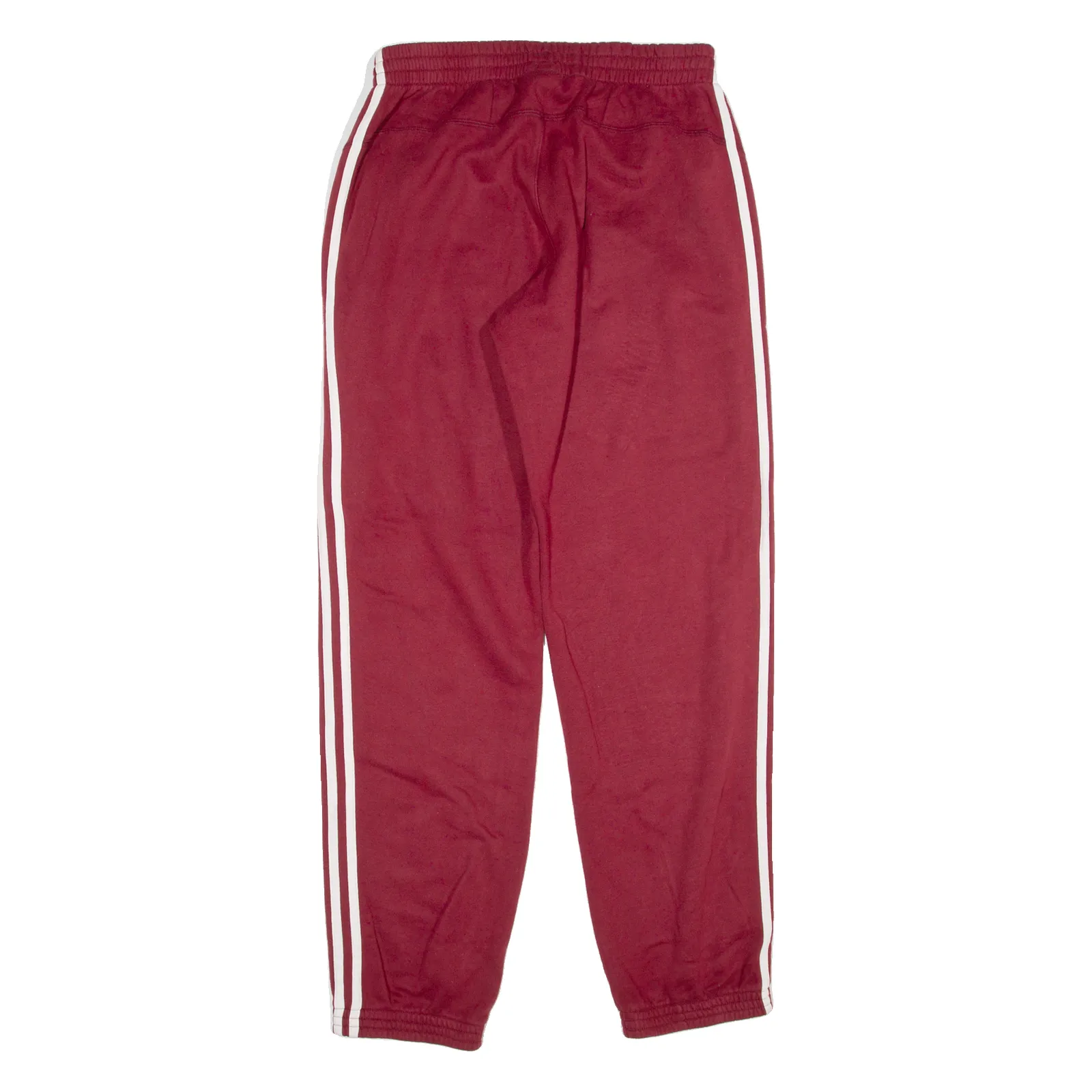 ADIDAS Womens Joggers Red Tapered M W34 L31