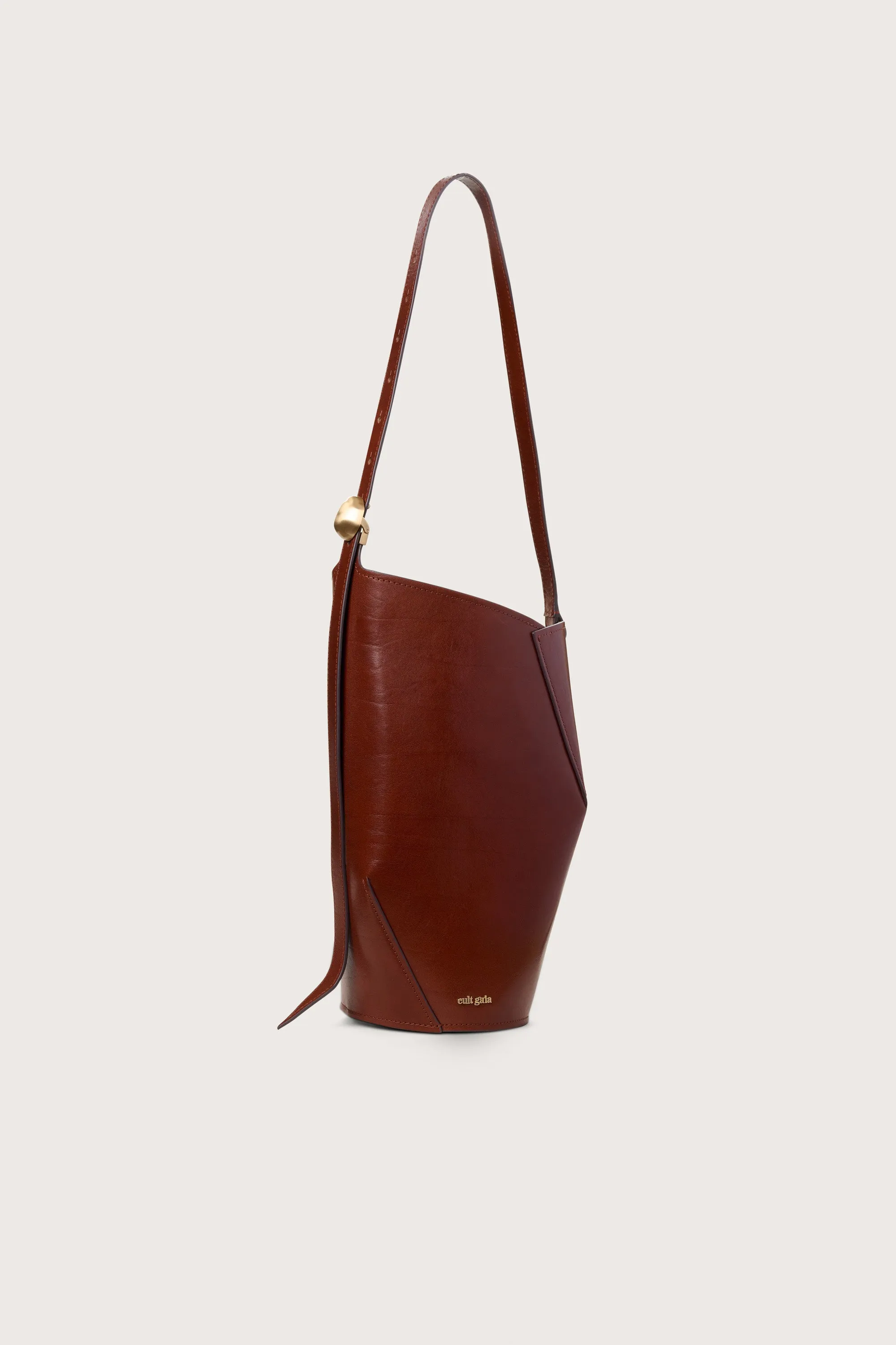 ALDARI SHOULDER BAG - MAHOGANY