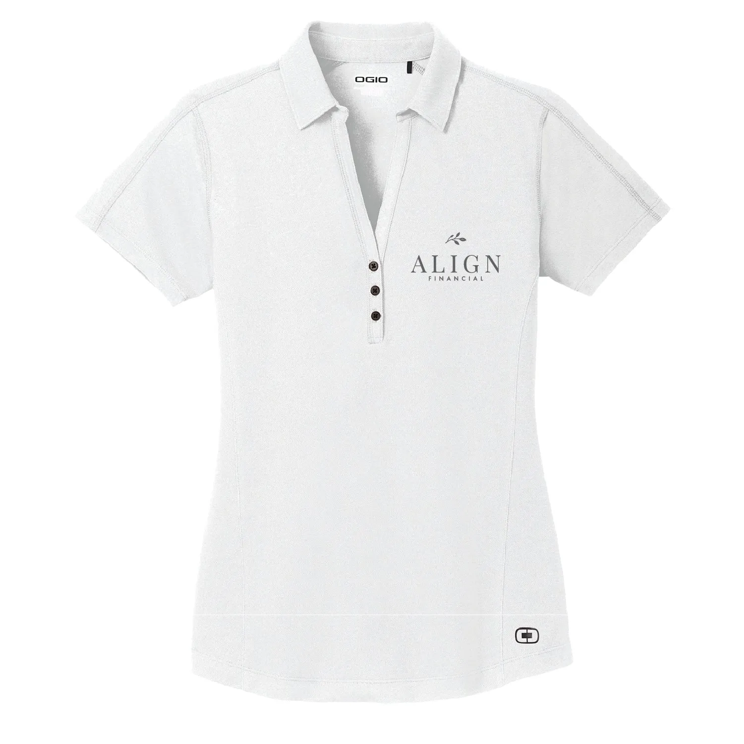 Align Financial Ladies Onyx Polo