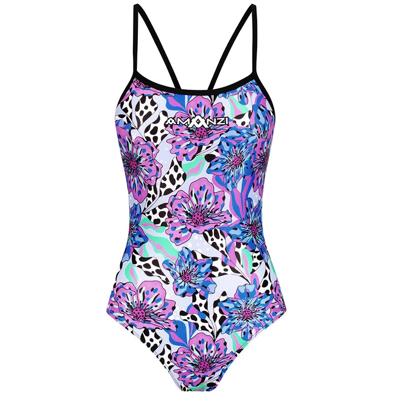 Amanzi - Wildflower Ladies Proback One Piece