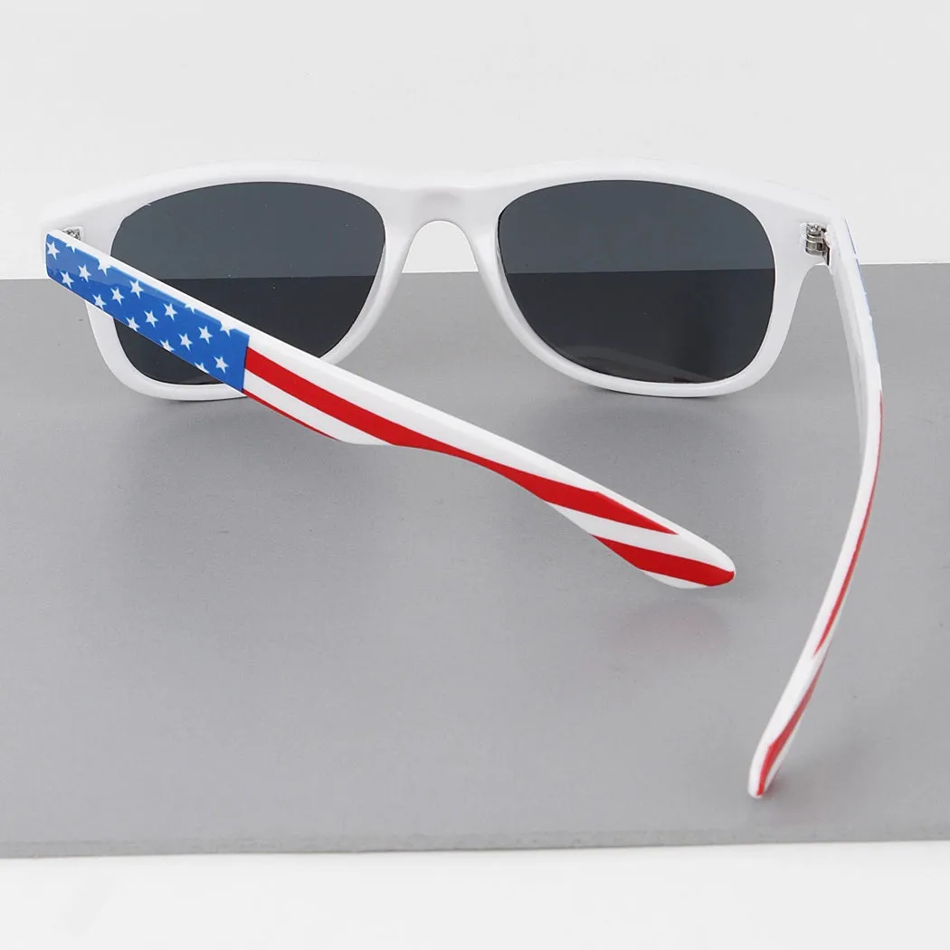 American Flag Wayfarer Sunglasses | Adult + Big Kid