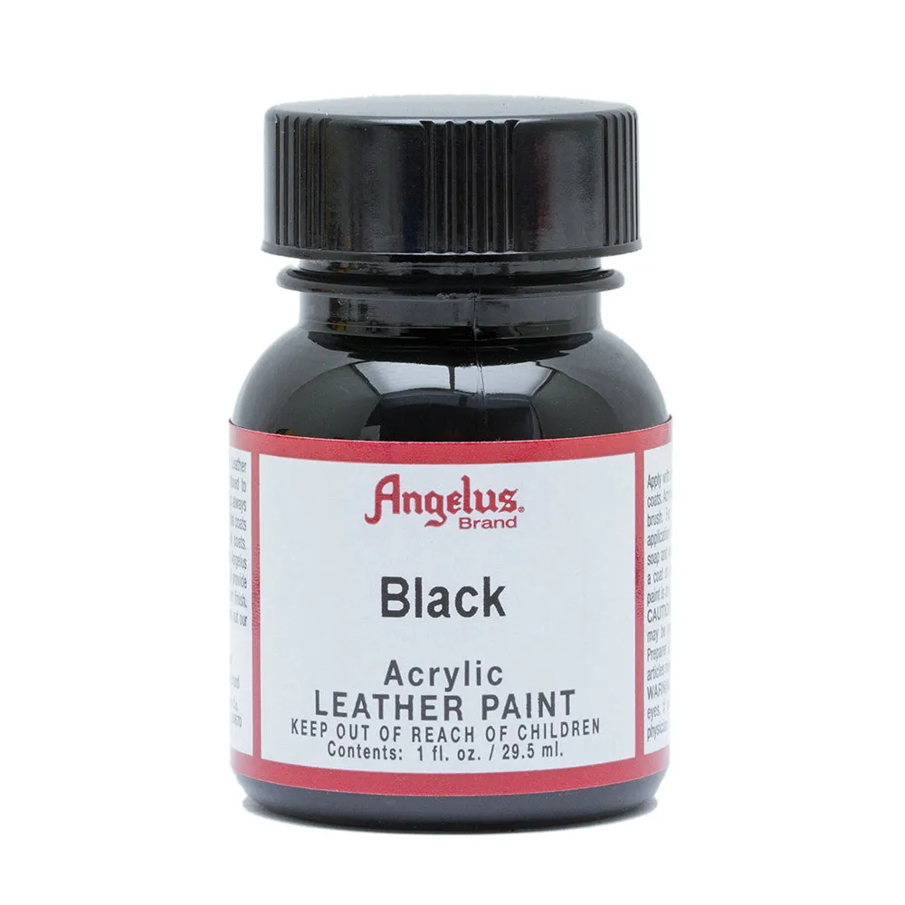 Black Leather Paint for Angelus - 001