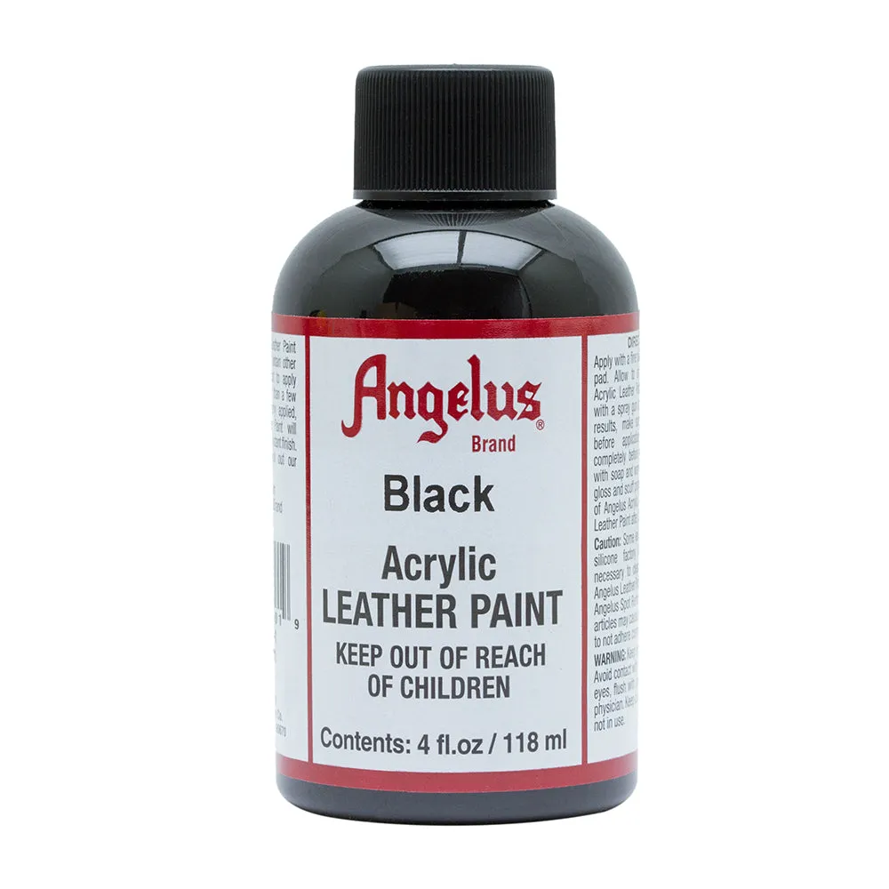 Black Leather Paint for Angelus - 001