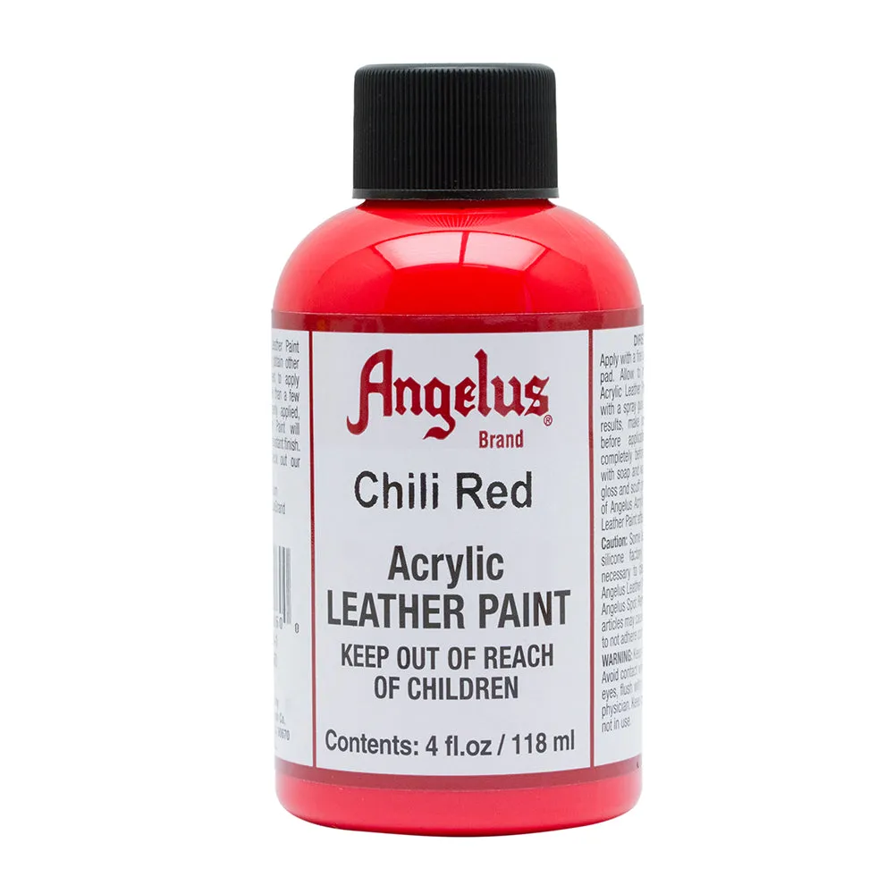 Angelus Chili Red Leather Paint 069 can be rewritten as Angelus Chili Red Leather Dye.