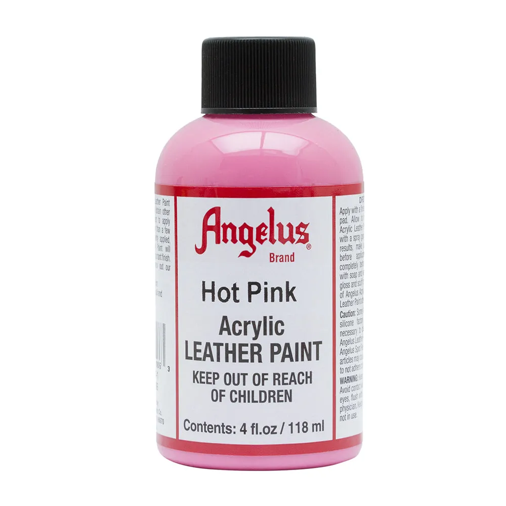 Angelus Hot Pink Leather Paint 060 - Hot Pink Leather Paint for Sale