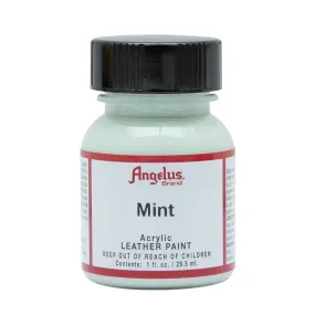 Angelus Mint Leather Paint 076 - Angelus Leather Paint in Mint Green Color