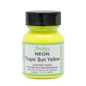 Angelus Neon Yellow Leather Paint 090