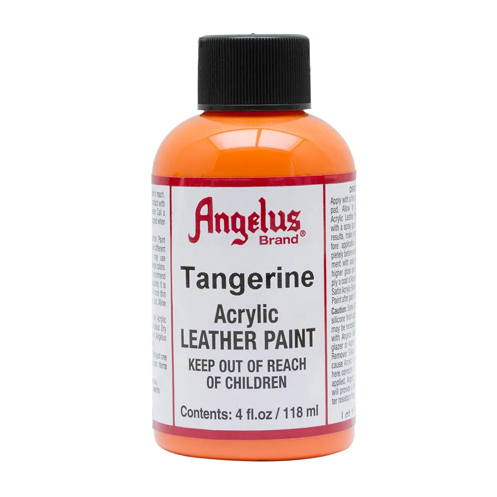 Angelus Tangerine Leather Paint 072 - Online Store