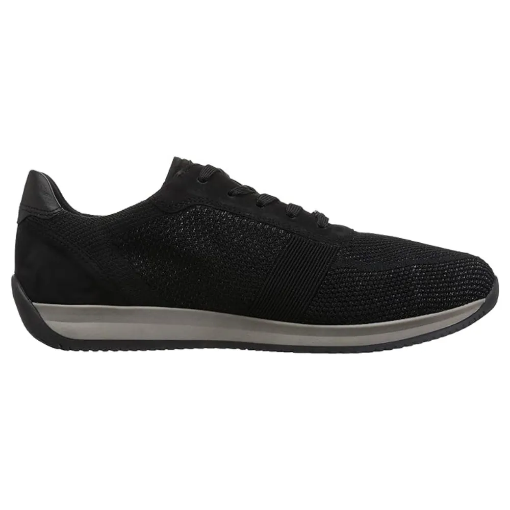 Ara Luca Black Knitted Sneaker (Men's)