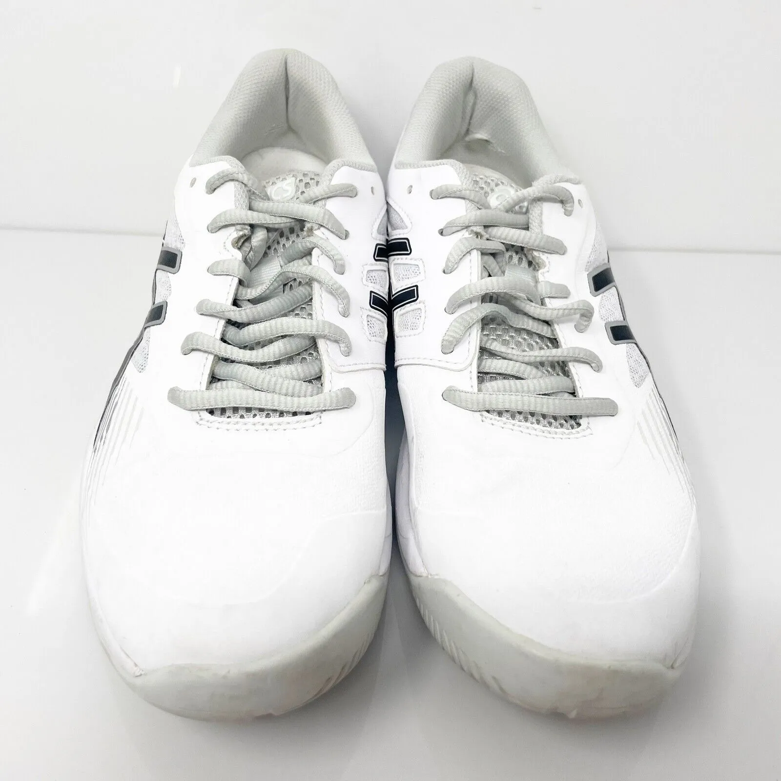 Asics Womens Gel Game 8 1042A152 White Running Shoes Sneakers Size 8.5