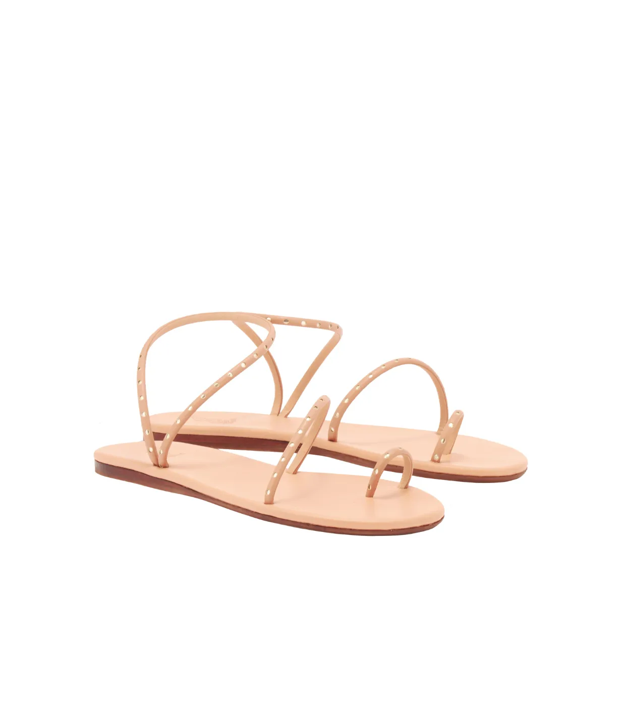 Astro Flat Sandal in Natural