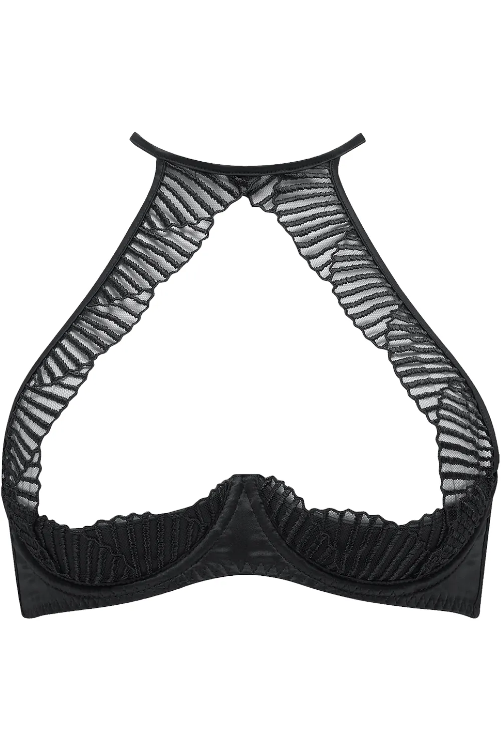 Athena Quarter Cup Bra - Bustier lingerie for women