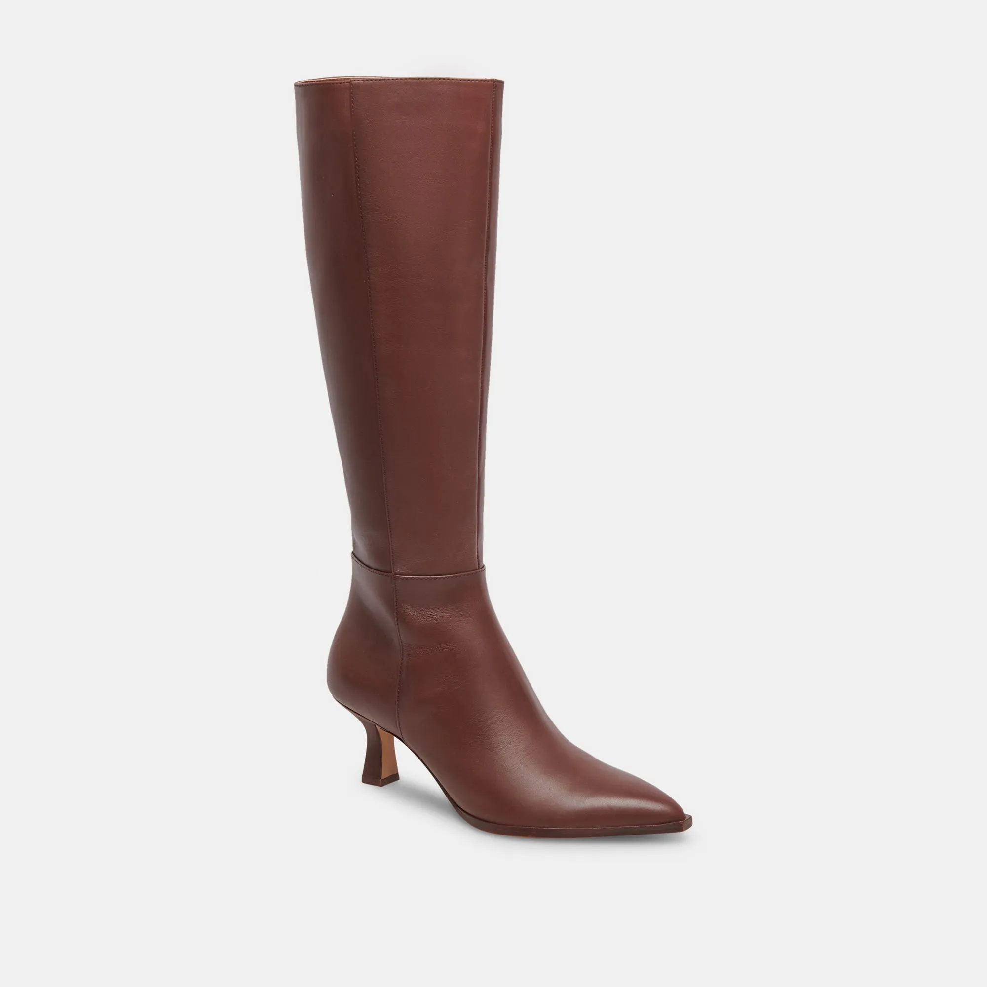 CHOCOLATE LEATHER AUGGIE BOOTS