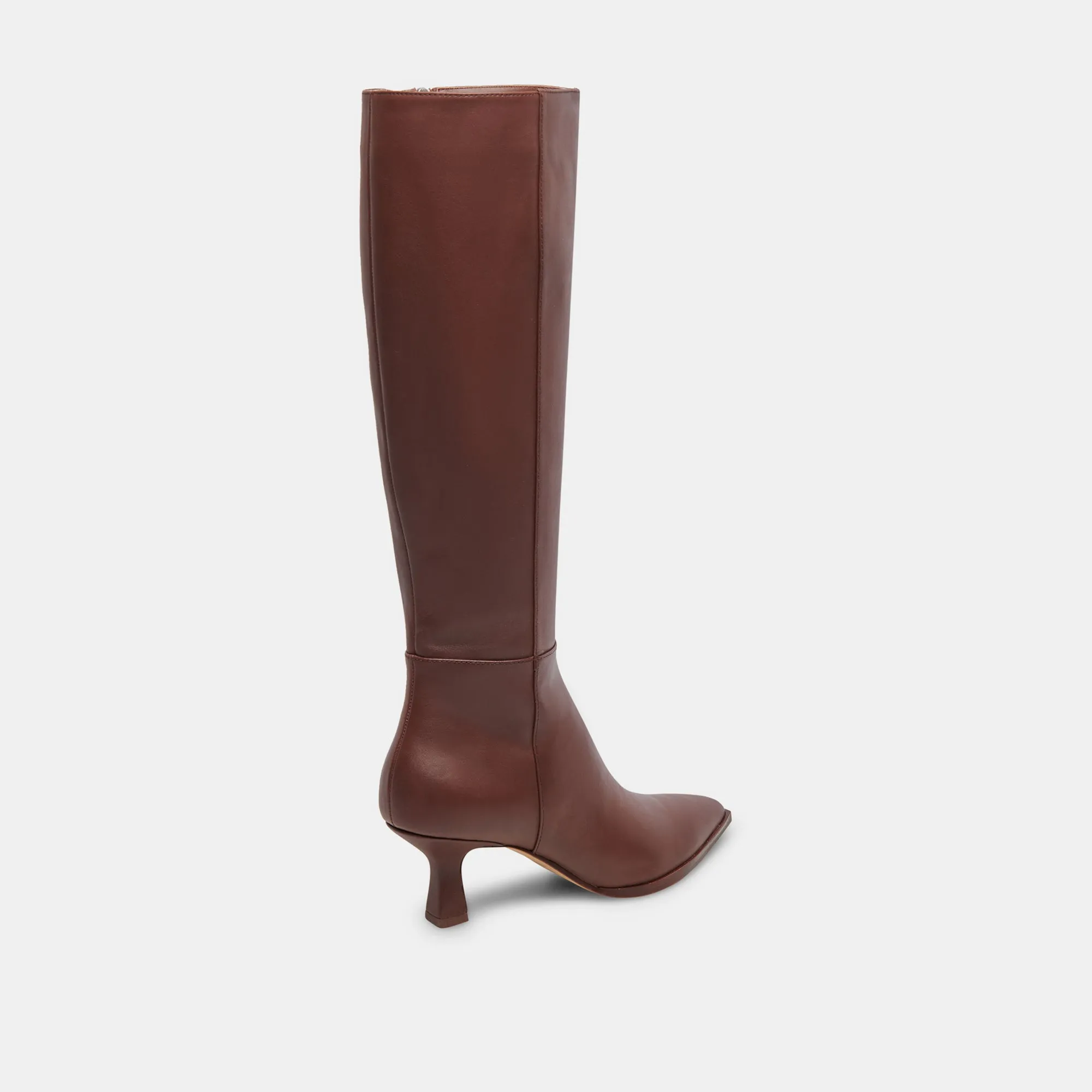 CHOCOLATE LEATHER AUGGIE BOOTS