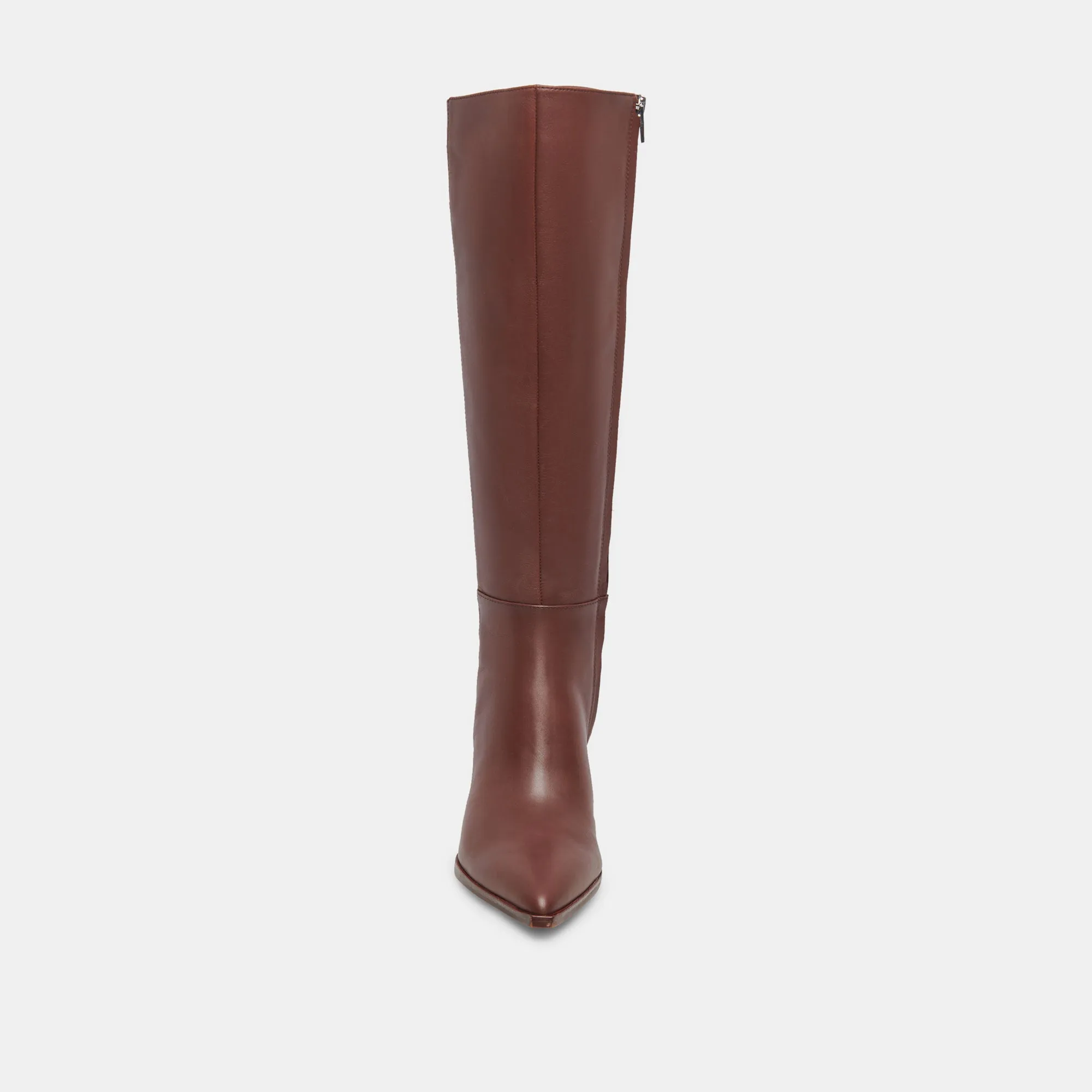 CHOCOLATE LEATHER AUGGIE BOOTS