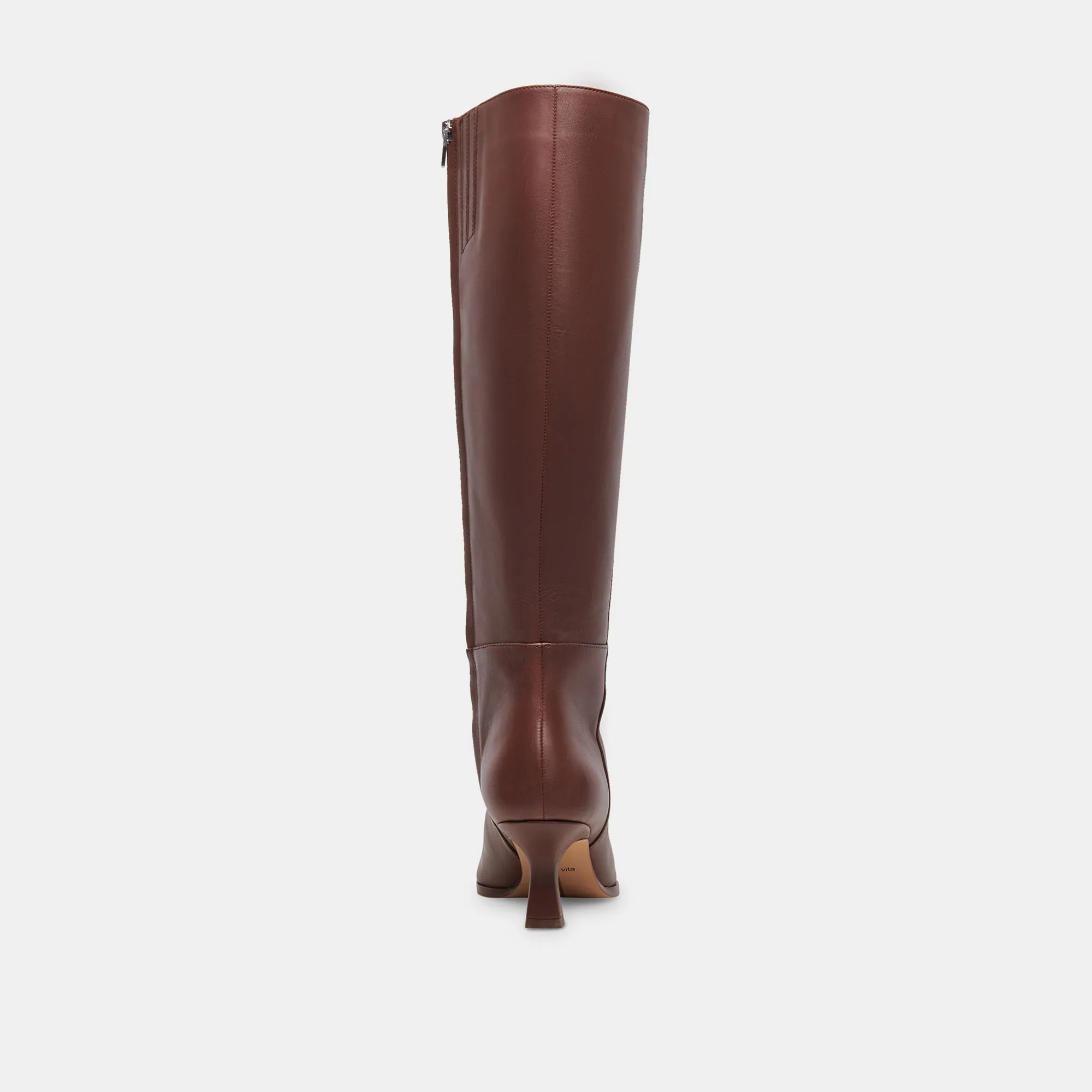 CHOCOLATE LEATHER AUGGIE BOOTS