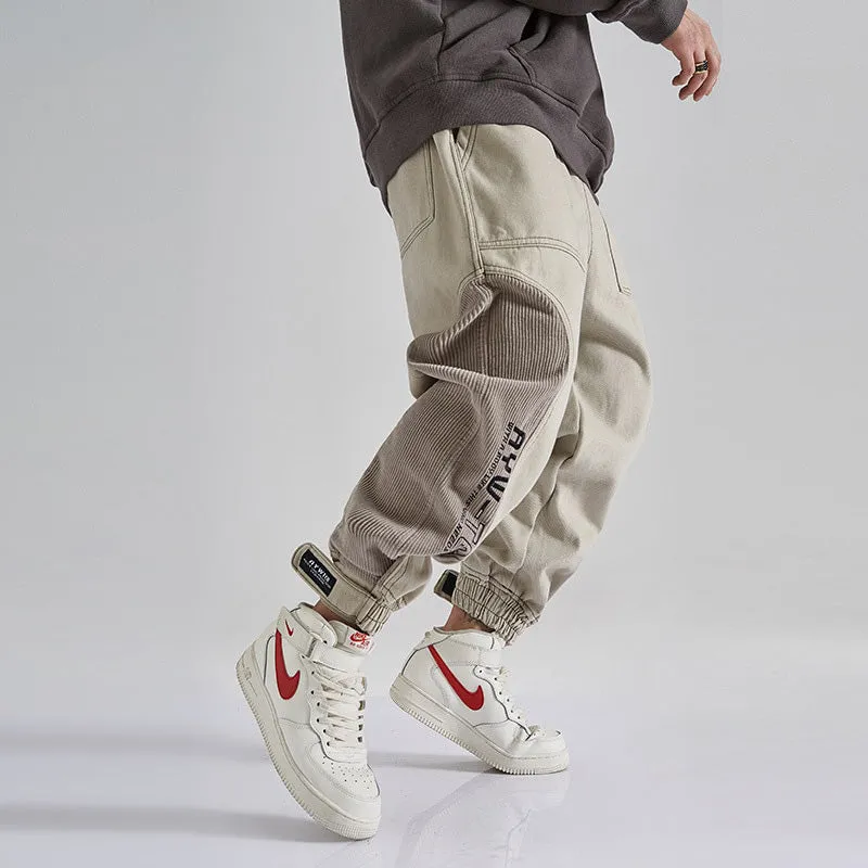 AYW-TER Dual Patchwork Cuffed Joggers