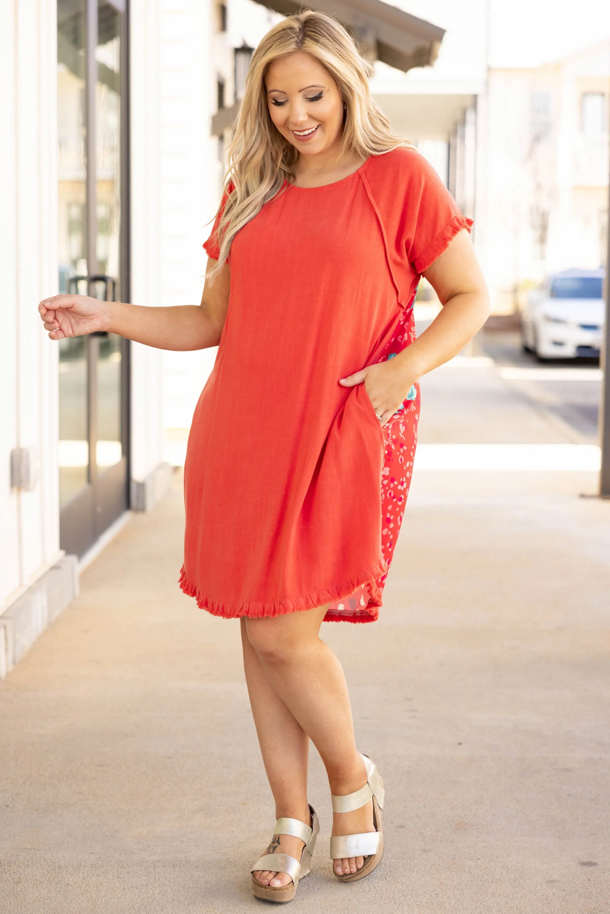 Baby Dress Coral.