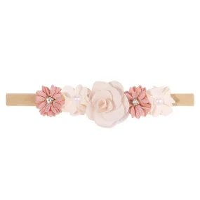 Baby Girl Flower Crown Headpiece #9