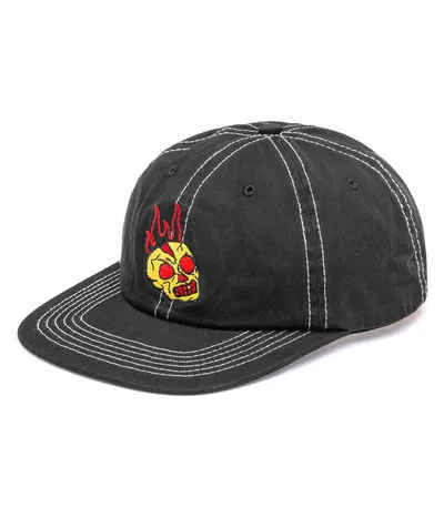 BAKER SKULL FIRE SNAPBACK HAT