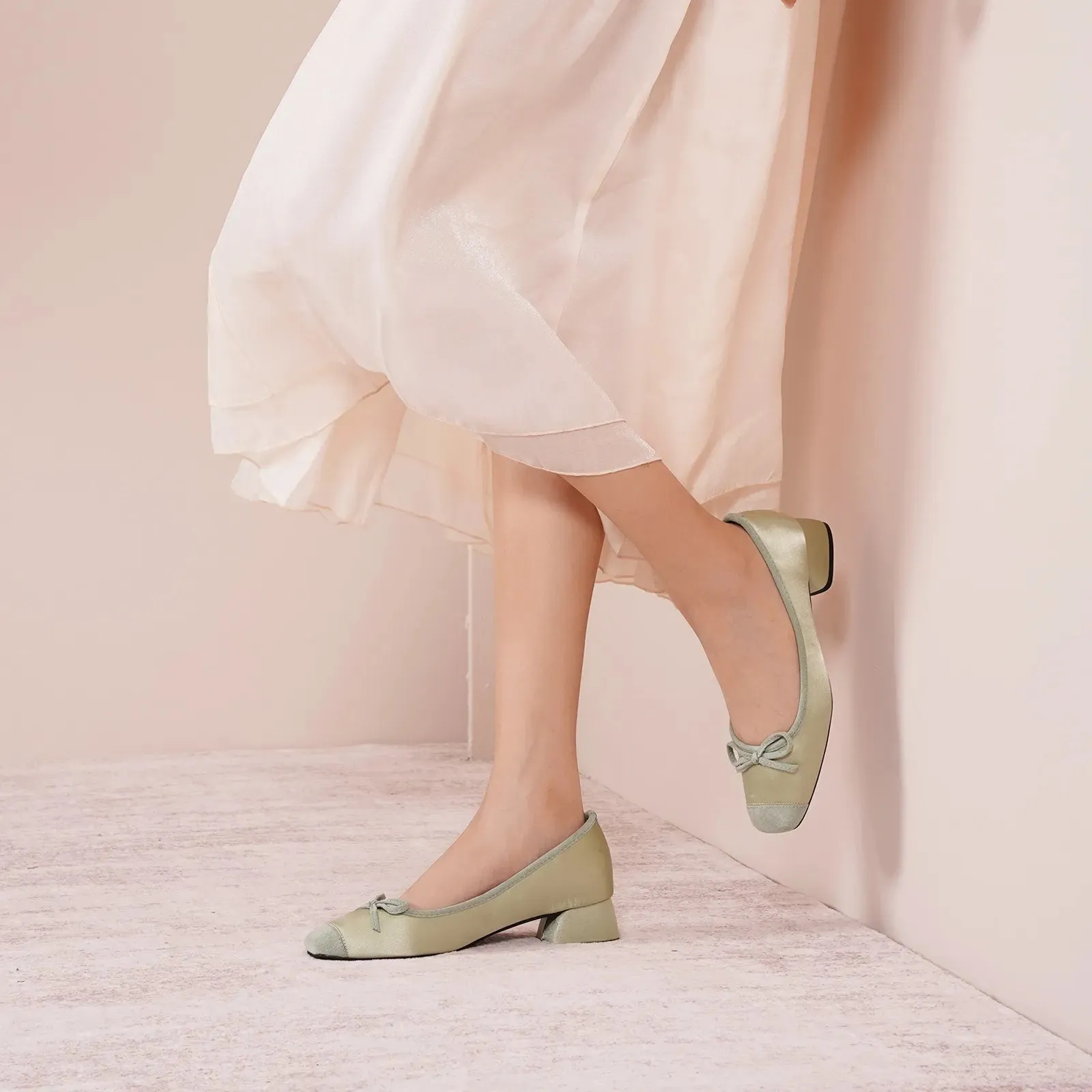 Ballet Block Heel (Nina)