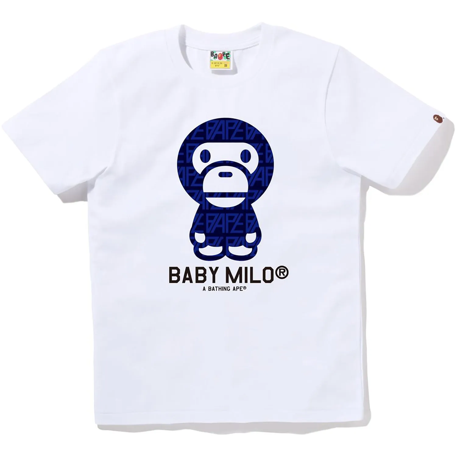 Bape Logo Monogram Baby Milo Tee for Women