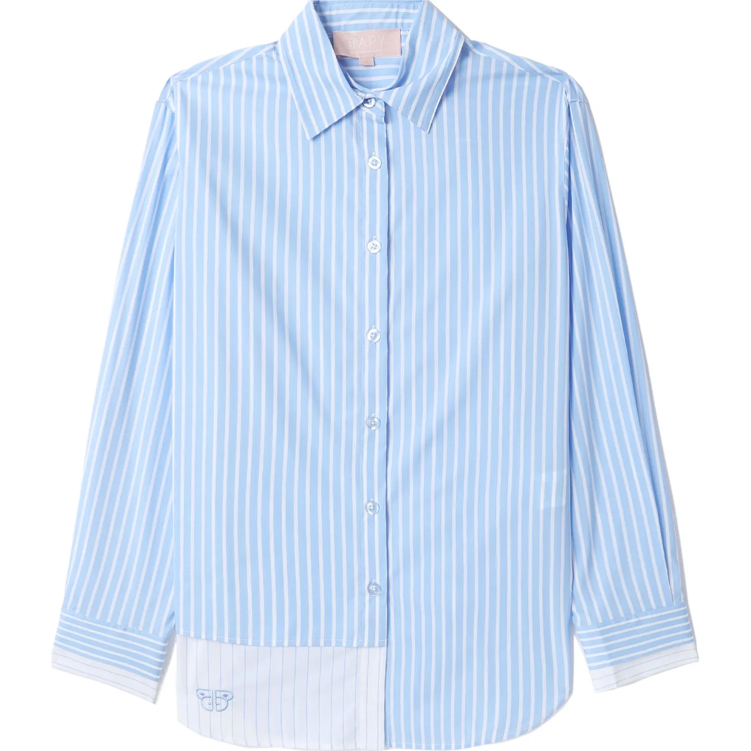 BAPY BLUE STRIPES SHIRT LADIES