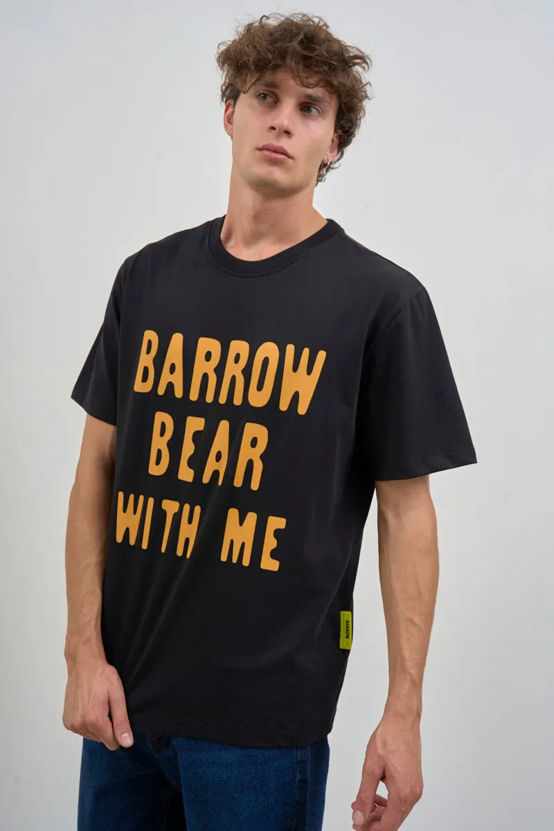 BARROW T-shirt uomo con stampa fronte/retro