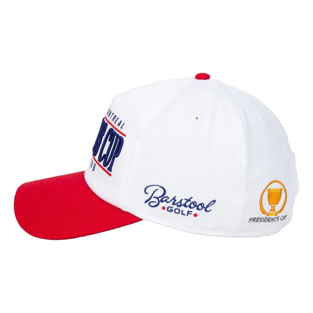 Barstool Golf x Presidents Cup Roscoe Snapback Hat