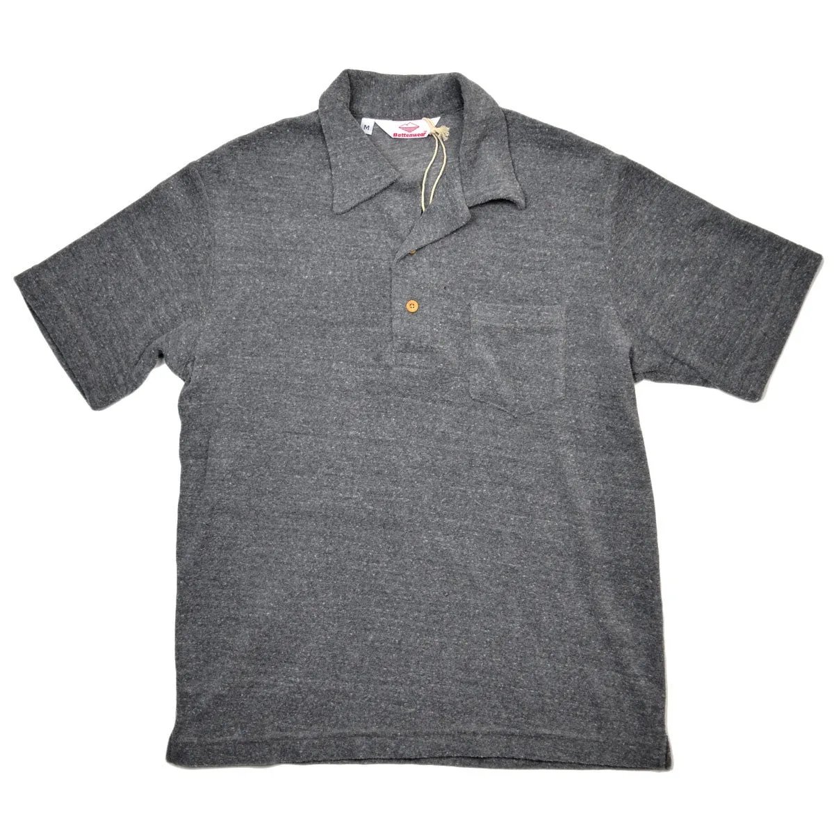 Battenwear Boardwalk Polo Heather Grey - Shop Now