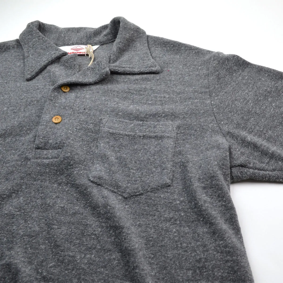 Battenwear Boardwalk Polo Heather Grey - Shop Now