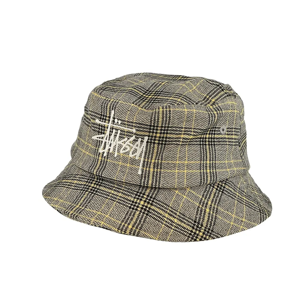 Big Logo Plaid Bucket Hat