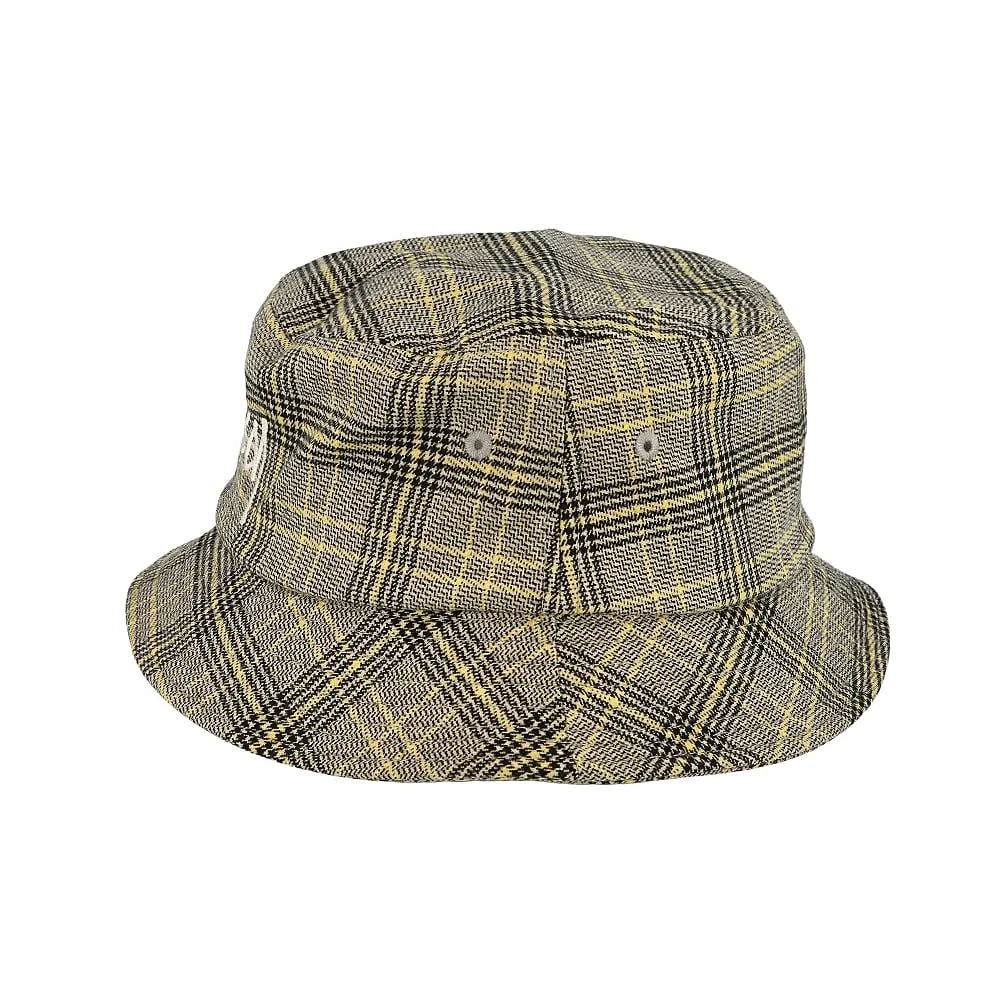 Big Logo Plaid Bucket Hat