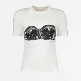 Biker Bra Print T-shirt