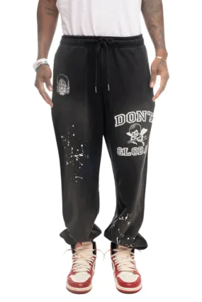 Black Global Joggers - DONT