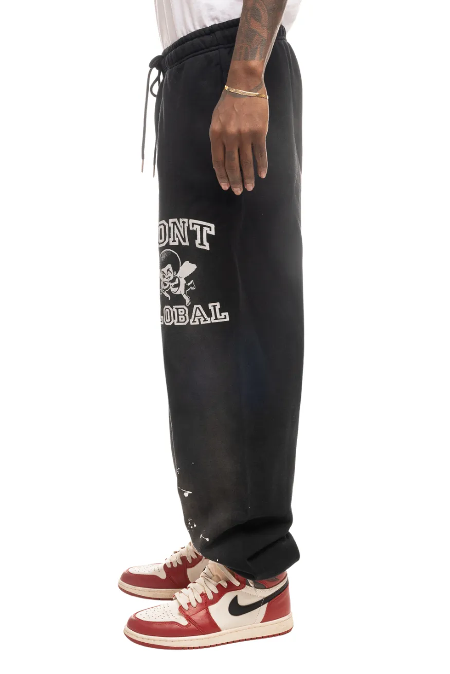 Black Global Joggers - DONT