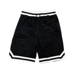 Black Men's Mesh Shorts - C8