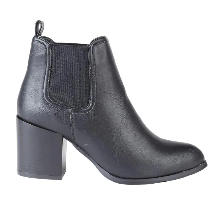 Black Pu Boots